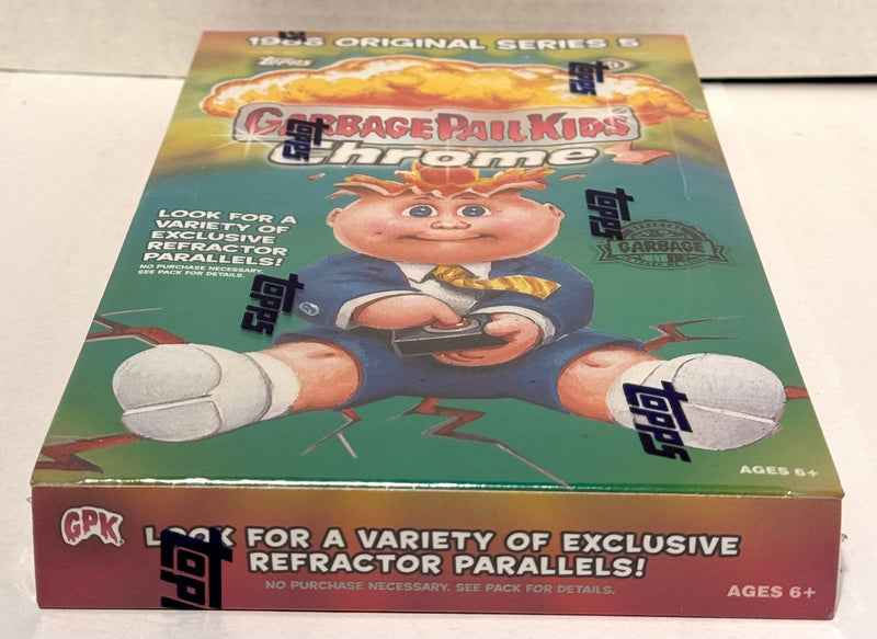 2022 Garbage Pail Kids Chrome 1986 Original Series 5 Trading Card Hobby Box Topp - TvMovieCards.com
