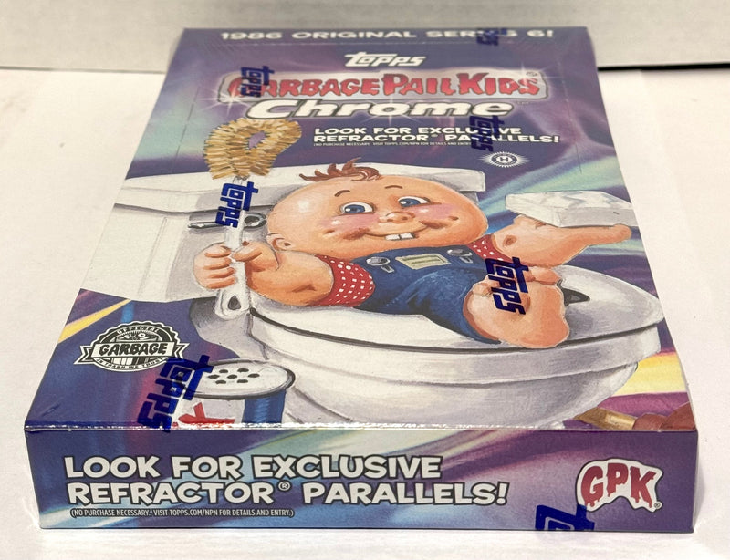 2023 Garbage Pail Kids Chrome 1986 Original Series 6 Trading Card Hobby Box Topp - TvMovieCards.com