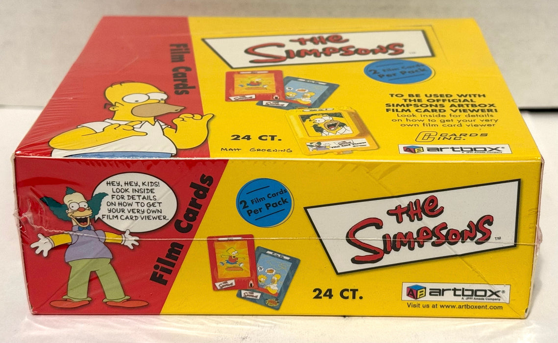 2000 Simpsons Film Cards Card Box 24 Packs Artbox Factory Sealed - TvMovieCards.com