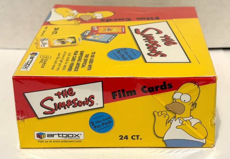 2000 Simpsons Film Cards Card Box 24 Packs Artbox / Cards Inc Factory Sealed - TvMovieCards.com