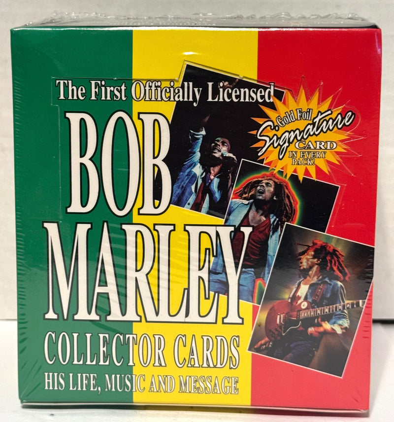 Bob Marley Legend Retail Trading Card Box 36 Packs Island Vibes 1996 - TvMovieCards.com