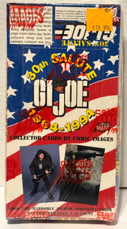GI Joe 30th Salute Anniversary 1964-1994 Trading Card Box Comic Images - TvMovieCards.com