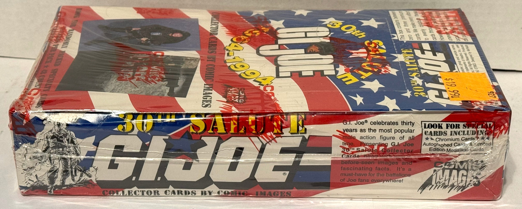 GI Joe 30th Salute Anniversary 1964-1994 Trading Card Box Comic Images - TvMovieCards.com