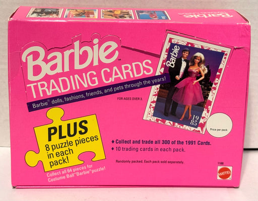 1991 Barbie Trading Card Box 24 Sealed Packs Impel / Mattel - TvMovieCards.com