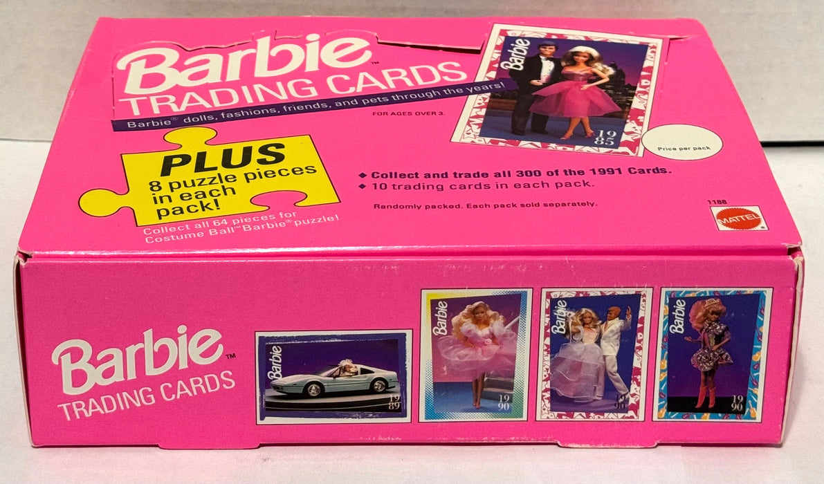 1991 Barbie Trading Card Box 24 Sealed Packs Impel / Mattel - TvMovieCards.com