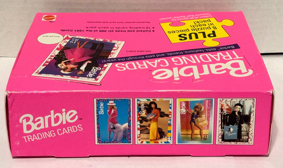 1991 Barbie Trading Card Box 24 Sealed Packs Impel / Mattel - TvMovieCards.com