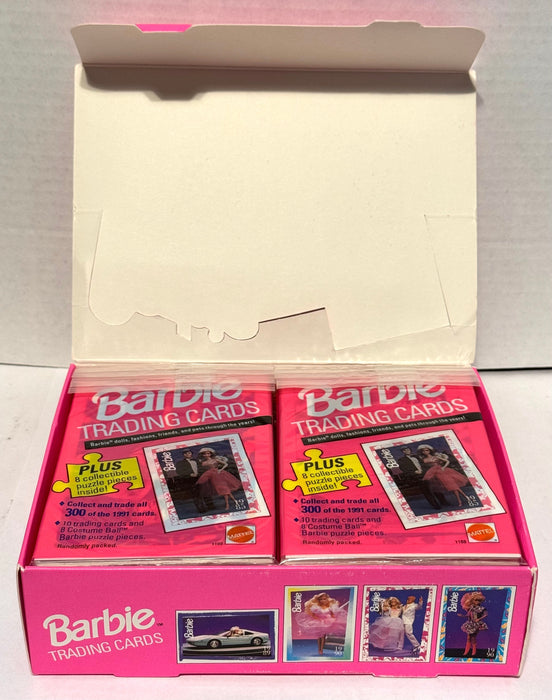 1991 Barbie Trading Card Box 24 Sealed Packs Impel / Mattel - TvMovieCards.com