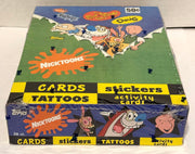 1993 Nickelodeon Nicktoons Trading Card Box Ren & Stimpy Rugrats Doug 36 CT - TvMovieCards.com