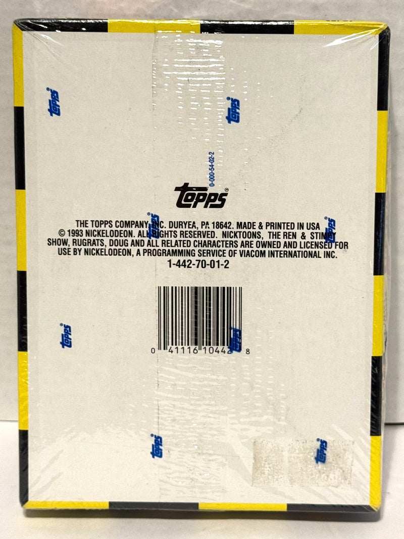 1993 Nickelodeon Nicktoons Trading Card Box Ren & Stimpy Rugrats Doug 36 CT - TvMovieCards.com