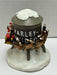 2000 Harley Davidson Mini Figurine Santa Going Around "Water Tower" 99254-00Z   - TvMovieCards.com