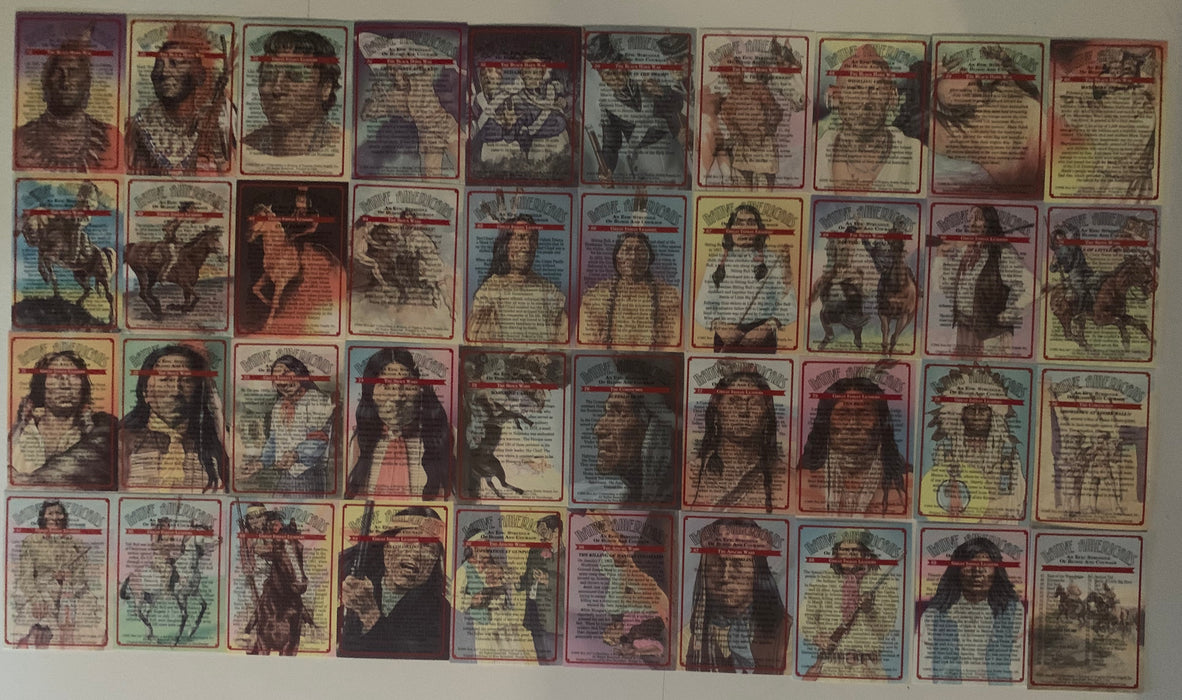 Native Americans An Epic Struggle of Blood & Courage Base Card Set 90 Cards   - TvMovieCards.com