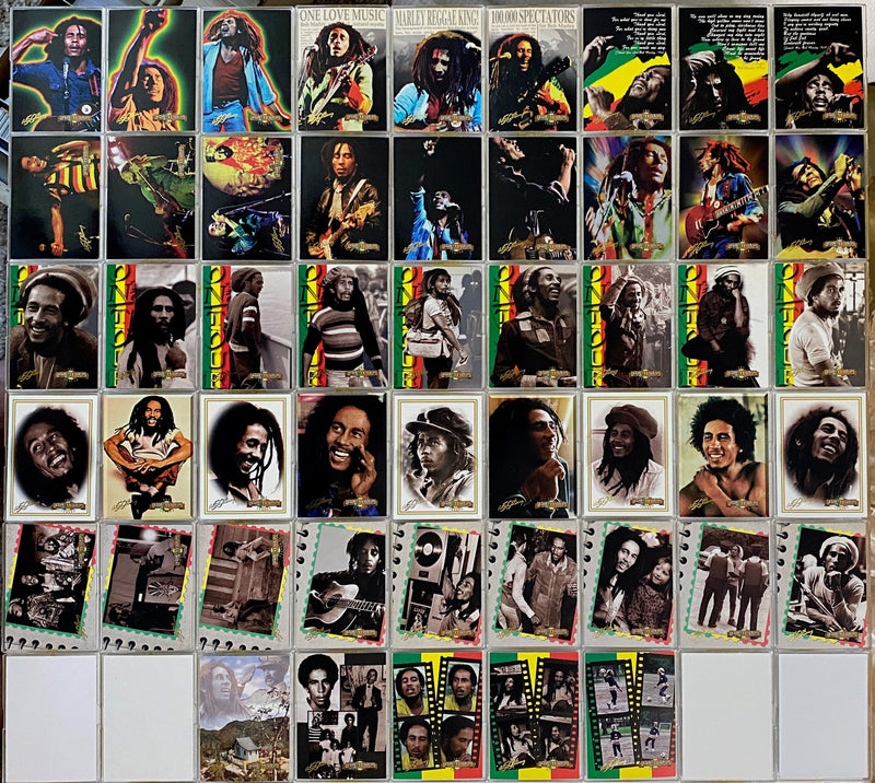 Bob Marley The Legend Base Card Set 50 Cards Island Vibes 1996   - TvMovieCards.com