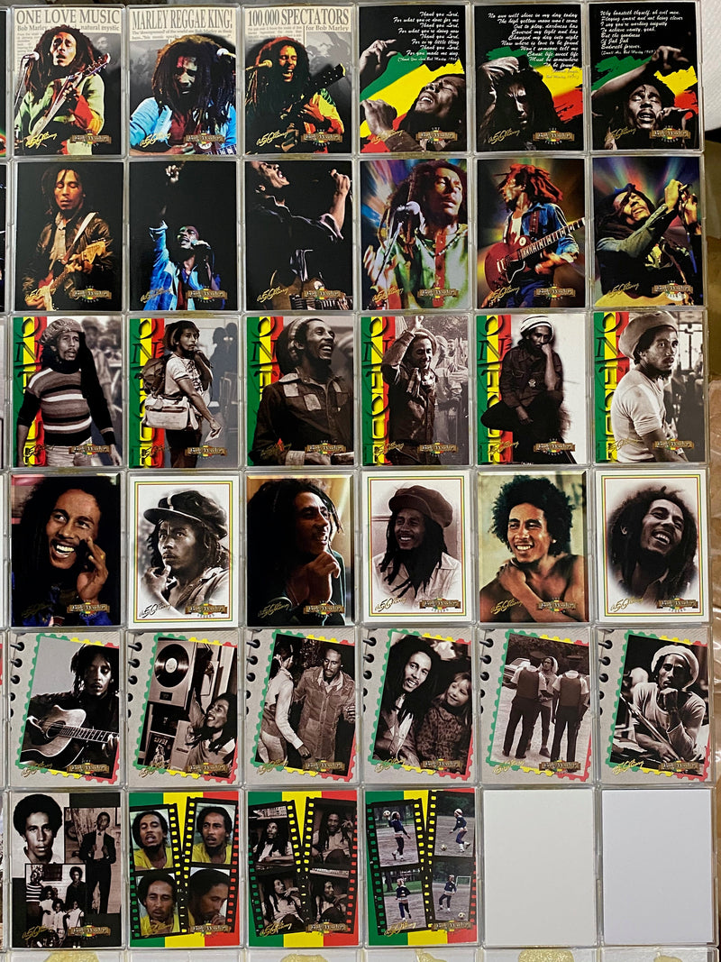 Bob Marley The Legend Base Card Set 50 Cards Island Vibes 1996   - TvMovieCards.com