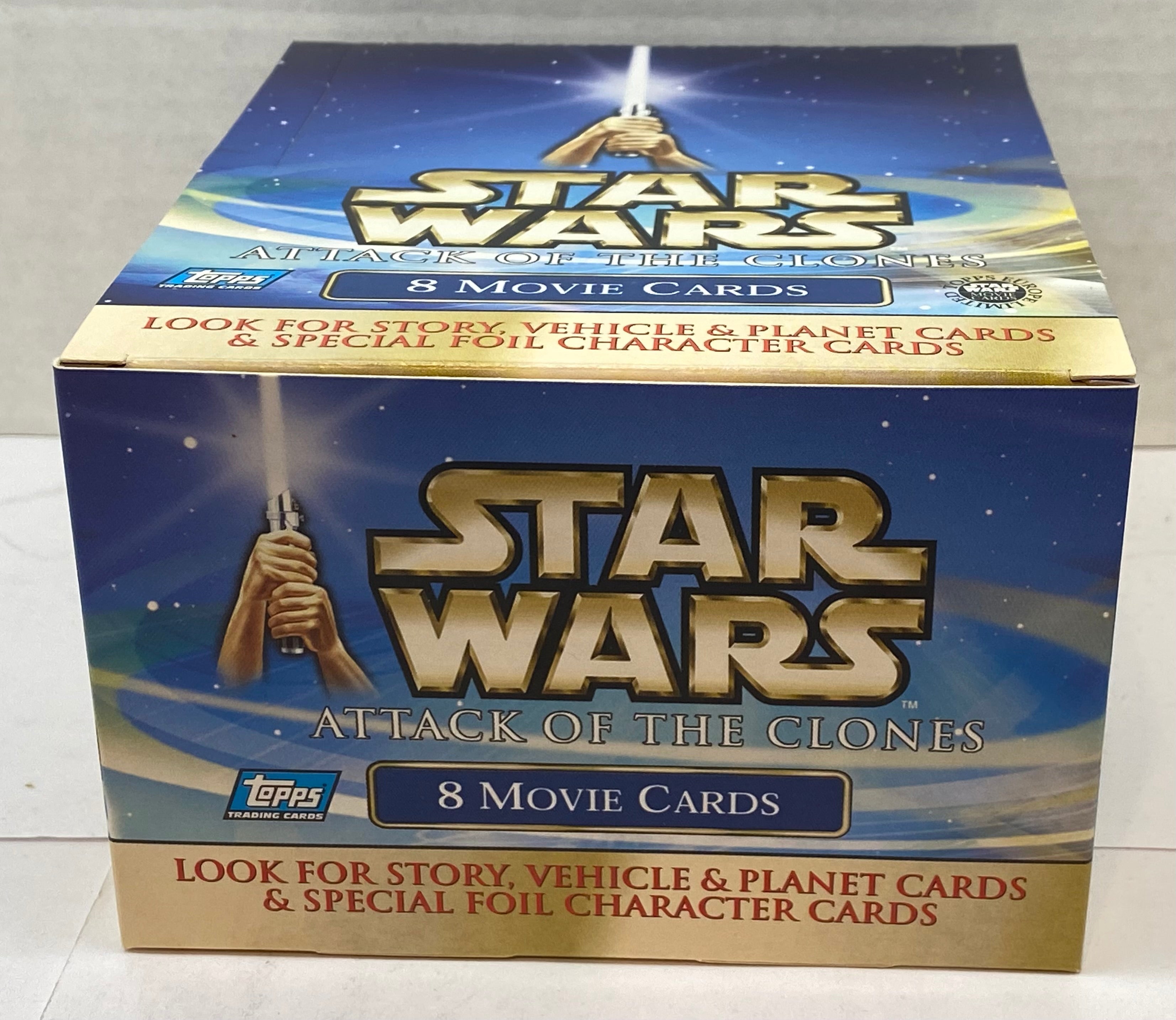 2002 Topps Star Wars Attack of the Clones Trading Card Box 36