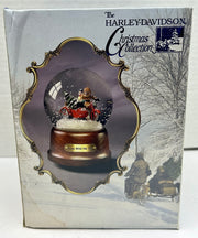 1993 Harley Davidson Snow Globe "Home With The Tree"  Original Box 99418-94Z   - TvMovieCards.com