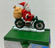 1993 Harley Davidson Christmas Holiday Stocking Holder "Kris Kringle" Original B - TvMovieCards.com