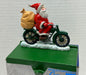 1993 Harley Davidson Christmas Holiday Stocking Holder "Kris Kringle" Original Box   - TvMovieCards.com