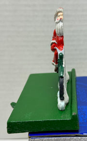 1993 Harley Davidson Christmas Holiday Stocking Holder "Kris Kringle" Original B - TvMovieCards.com