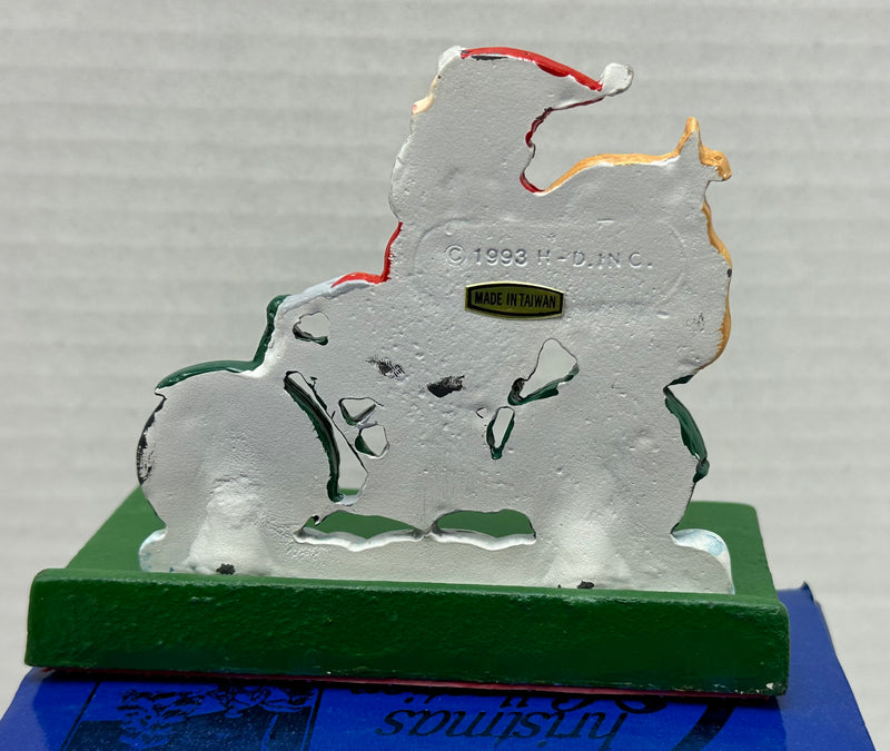 1993 Harley Davidson Christmas Holiday Stocking Holder "Kris Kringle" Original B - TvMovieCards.com