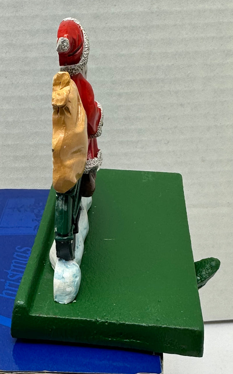 1993 Harley Davidson Christmas Holiday Stocking Holder "Kris Kringle" Original B - TvMovieCards.com