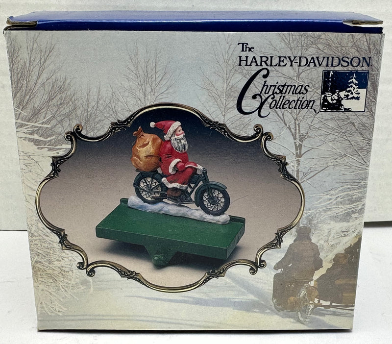 1993 Harley Davidson Christmas Holiday Stocking Holder "Kris Kringle" Original B - TvMovieCards.com