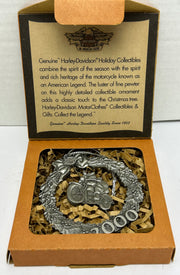 2000 Harley Davidson Pewter Christmas Ornament "Crusin' Santa" 97908-01z   - TvMovieCards.com