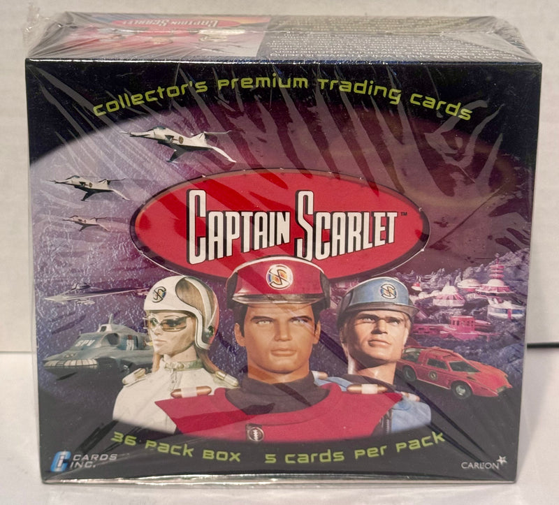2001 Captain Scarlet Collector Trading Card Box Cards Inc 36 Packs - TvMovieCards.com