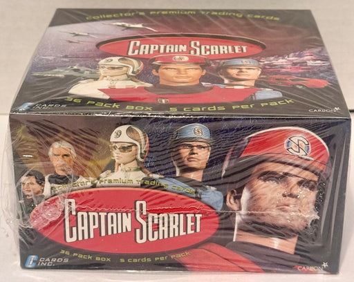 2001 Captain Scarlet Collector Trading Card Box Cards Inc 36 Packs - TvMovieCards.com