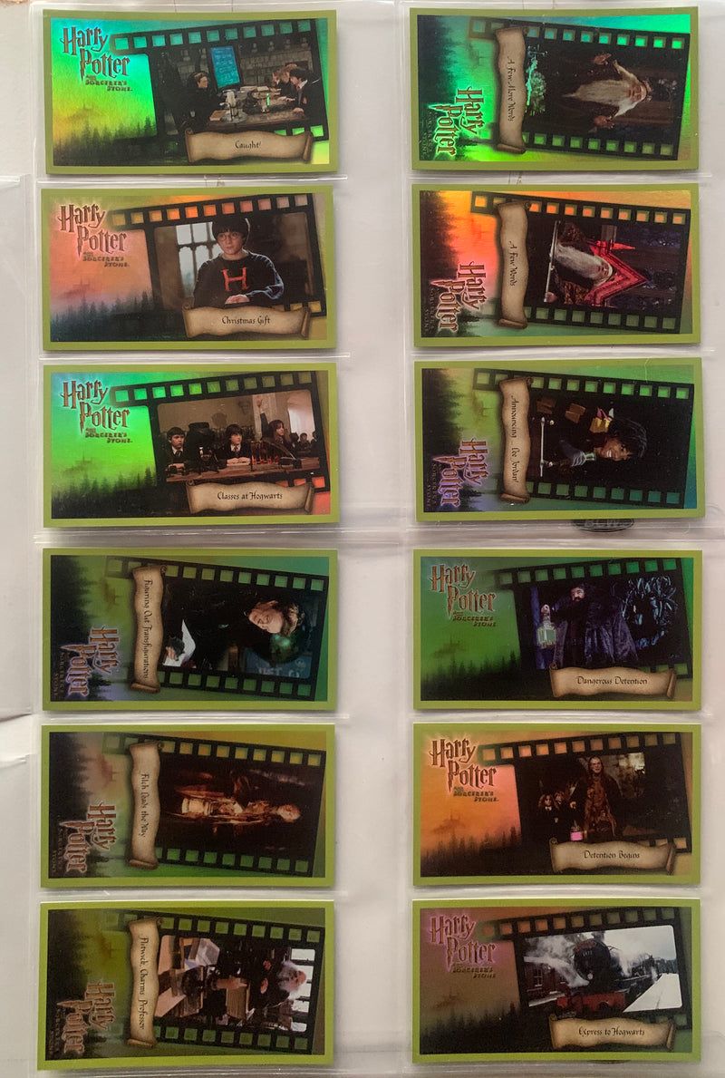 Harry Potter Sorcerer's Stone Widevision Parallel Holofoil Chase Card Set 40 Car - TvMovieCards.com