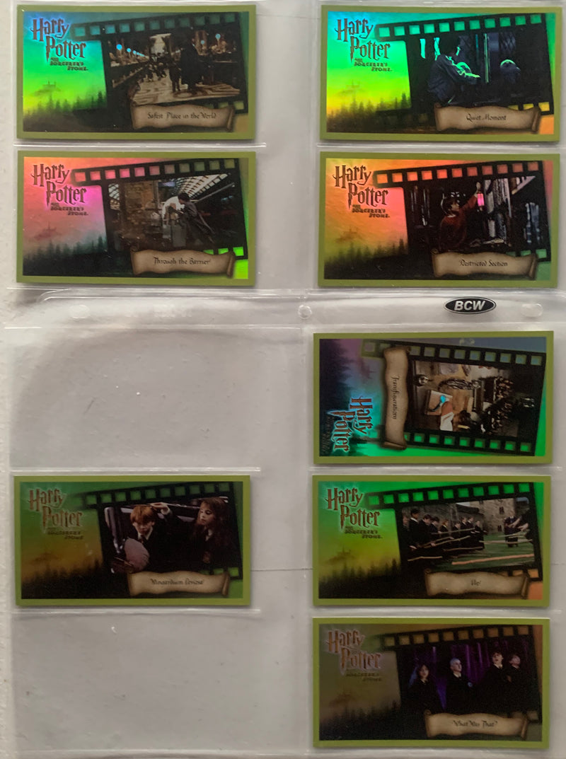 Harry Potter Sorcerer's Stone Widevision Parallel Holofoil Chase Card Set 40 Car - TvMovieCards.com