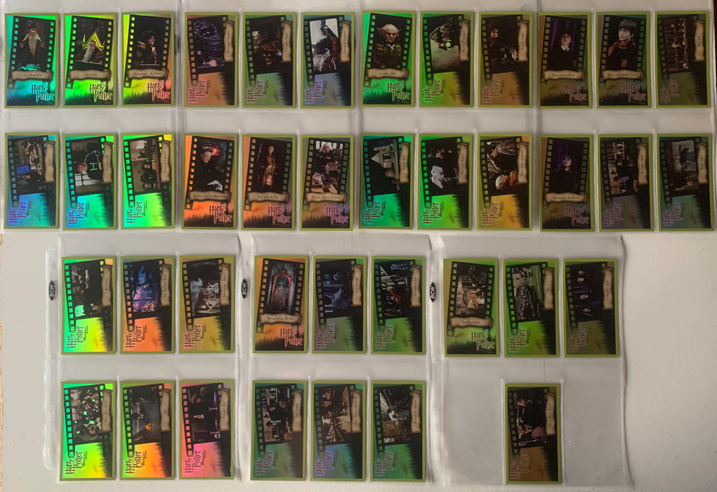 Harry Potter Sorcerer's Stone Widevision Parallel Holofoil Chase Card Set 40 Cards (Rare) - TvMovieCards.com
