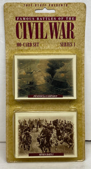 1991 Famous Battles of the Civil War Trading Card Set of 100 Cards Tuff Stuff   - TvMovieCards.com