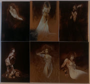 Luis Royo: Prohibited Metal Tex Chase Card set 6 Cards C1 - C6 Comic Images 2000 - TvMovieCards.com