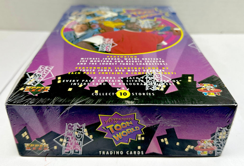 1993 Adventures in ‘Toon World Trading Card Box Michael Jordan 36 CT Upper Deck   - TvMovieCards.com