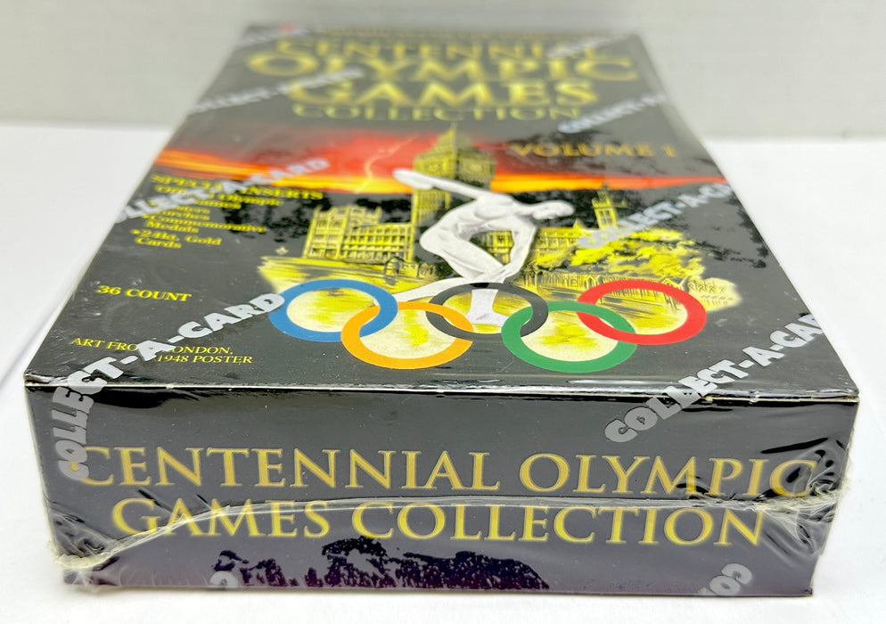 1995 Centennial Olympic Games Trading Card Box 36 Packs Collect-A-Card   - TvMovieCards.com