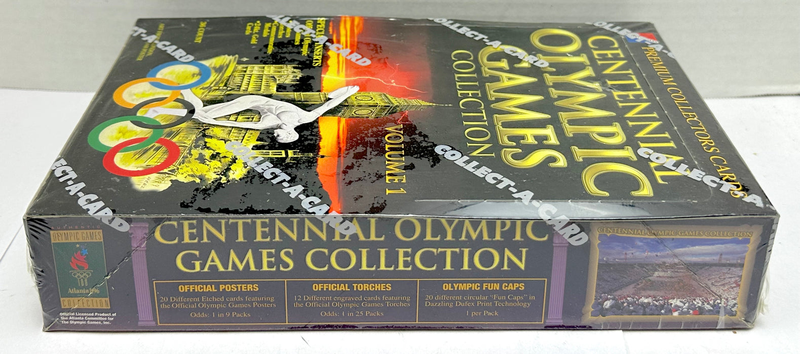 1995 Centennial Olympic Games Trading Card Box 36 Packs Collect-A-Card   - TvMovieCards.com