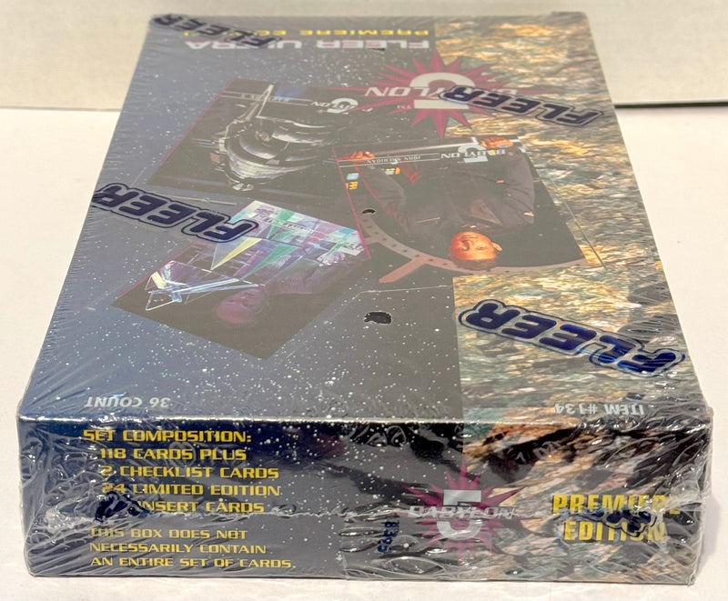 1995 Babylon 5 Ultra Premiere Edition Trading Card Box 36 Pack Factory Sealed Fl - TvMovieCards.com