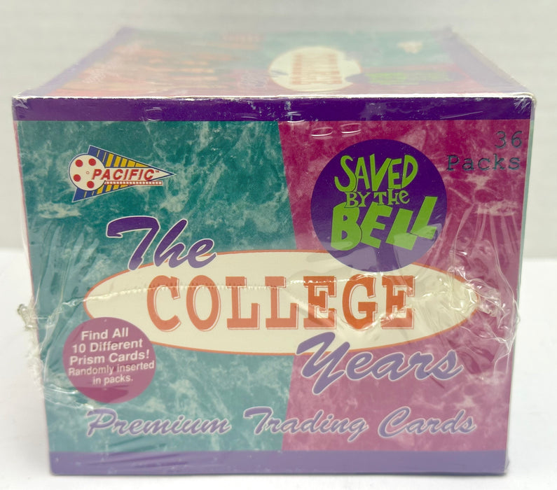 1994 Saved By The Bell The College Years Trading Card Box 36 Pack Pacific   - TvMovieCards.com