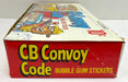 1978 CB Convoy Code Sticker Trading Card Wax Box Full 24 Packs Donruss   - TvMovieCards.com