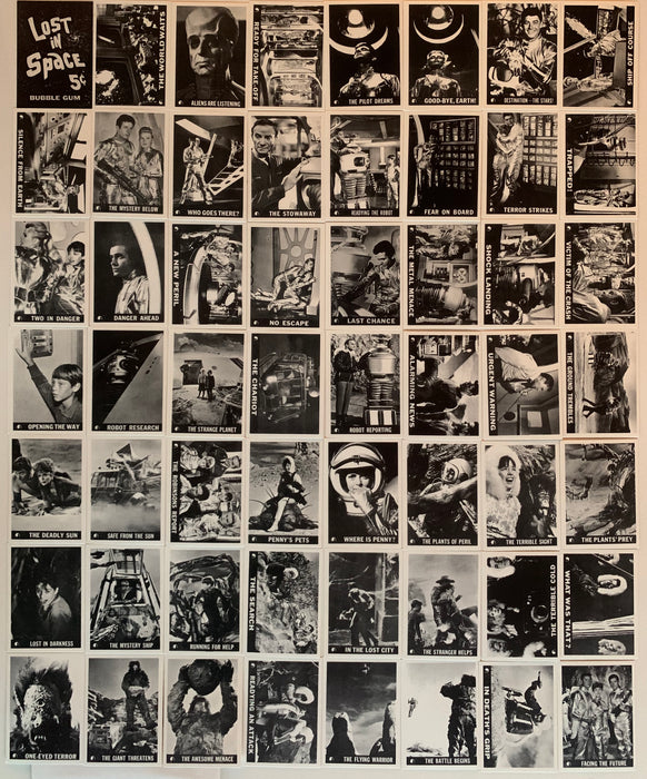 Lost In Space Reprint Trading Card Set 55 Cards Plus Header Card Limited Edition - TvMovieCards.com