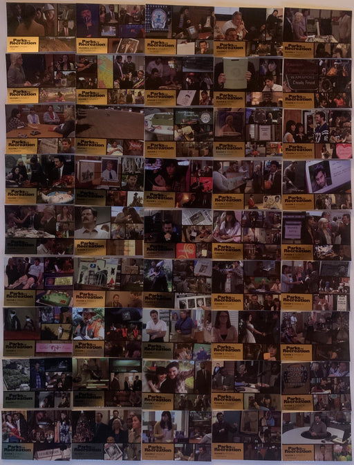 Parks and Recreation Silver Foil Parallel Chase Card Set 90 Cards Press Pass 20 - TvMovieCards.com