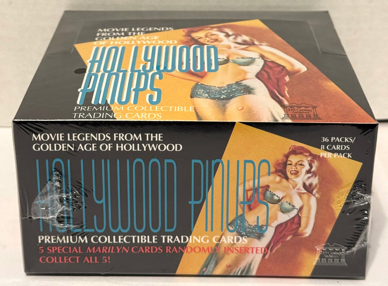 Pin-Ups Hollywood Pin-Ups Card Box 36 Packs 21st Century Archives 1994 - TvMovieCards.com