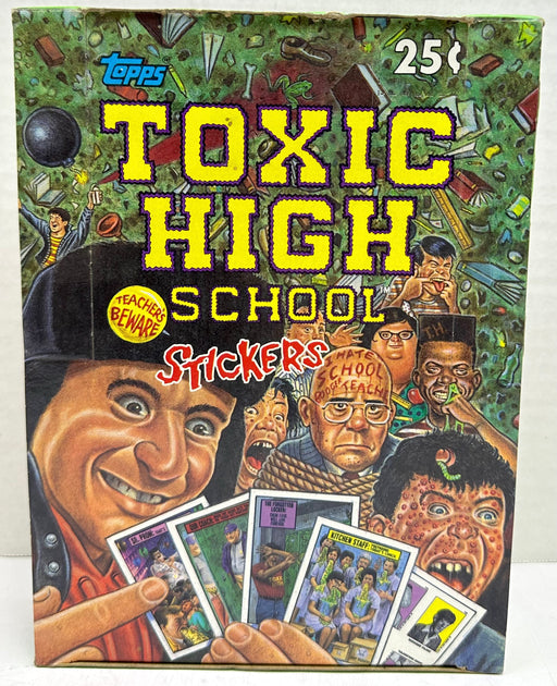 Toxic High School Vintage Sticker Trading Card Box 48 Packs Topps 1991   - TvMovieCards.com