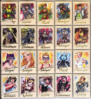 DC Comics Bombshells II Parallel Gold Foil Base Trading Card Set 64 Cards 2018 - TvMovieCards.com