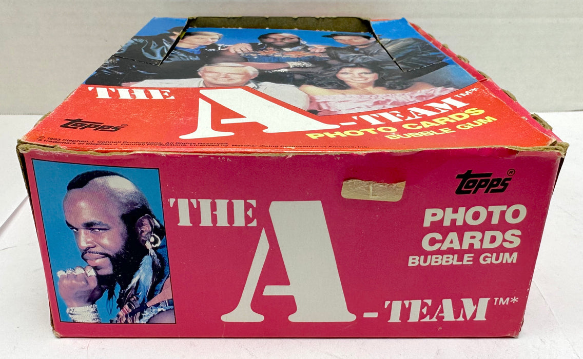 1983 The A-Team TV Show Vintage FULL 36 Pack Trading Card Wax Box Topps   - TvMovieCards.com