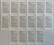 X-Men Retail .99 Tattoo Card Set Fleer Skybox 1997 International 16 Temporary ta - TvMovieCards.com