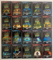 Teenage Mutant Ninja Turtles Series 1 Preview Chase Card Set 20 Cards TMNT Fleer - TvMovieCards.com
