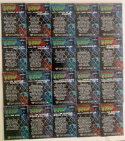 Teenage Mutant Ninja Turtles Series 1 Preview Chase Card Set 20 Cards TMNT Fleer - TvMovieCards.com