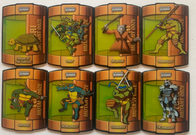 Teenage Mutant Ninja Turtles Series 1 Mutant Ooze Chase Card set 8 TMNT Fleer 20 - TvMovieCards.com