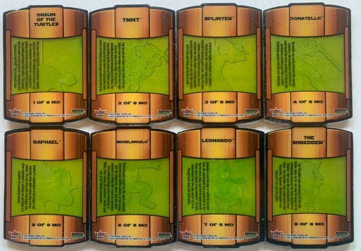 Teenage Mutant Ninja Turtles Series 1 Mutant Ooze Chase Card set 8 TMNT Fleer 20 - TvMovieCards.com